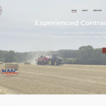 Screenshot of the Simon Jackson Contractors homepage